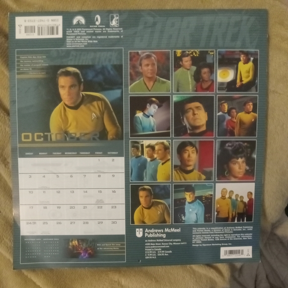 Star Trek 2004 Calendar - Picture 2 of 9